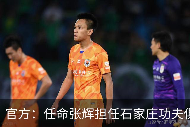 官方：任命张辉担任石家庄功夫俱乐部总经理，袁野担任副总经理
